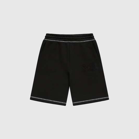 Inside-Out Short Black