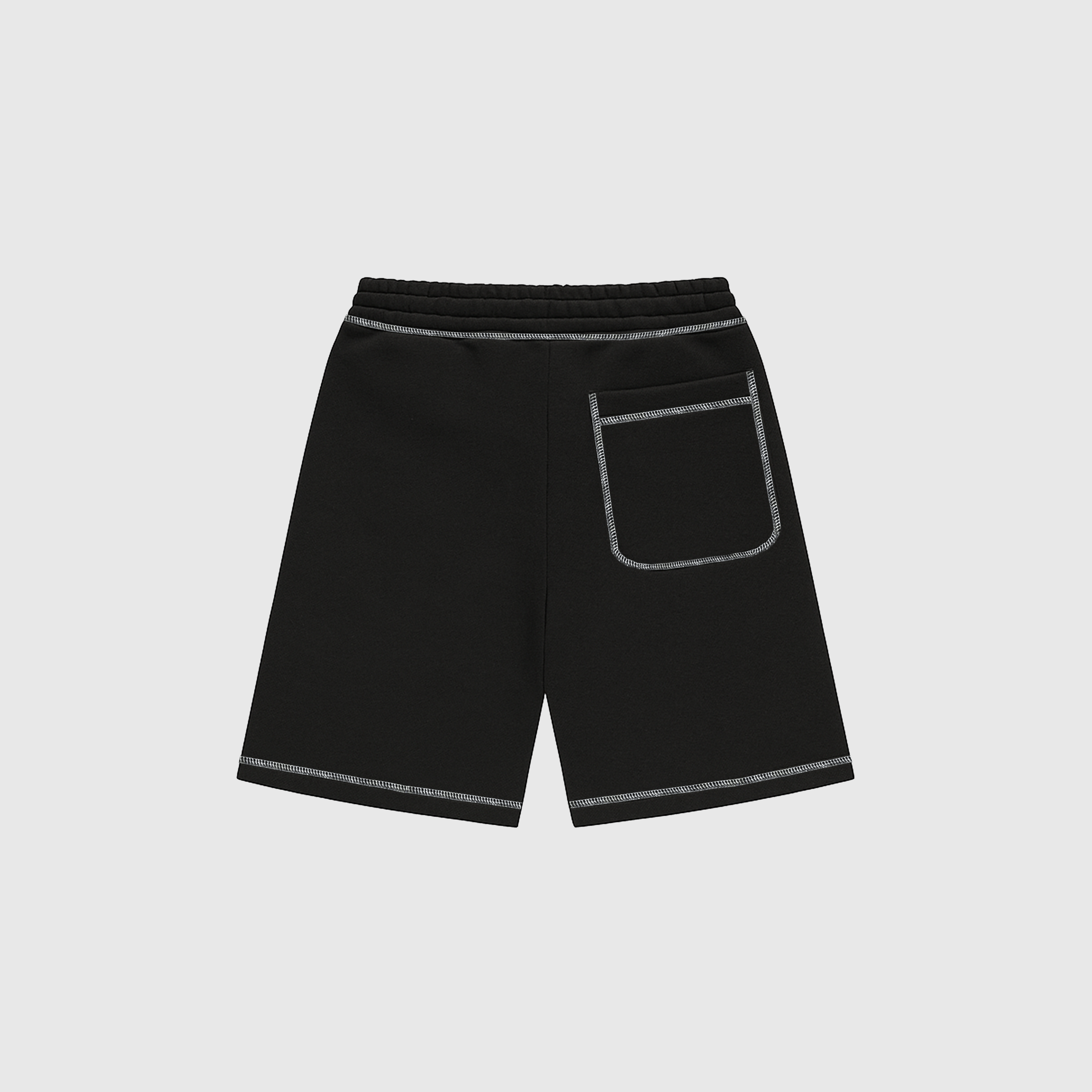Inside-Out Short Black